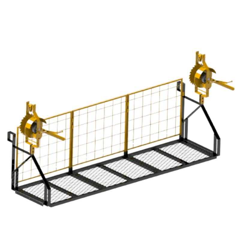 Plataforma de andamio colgante